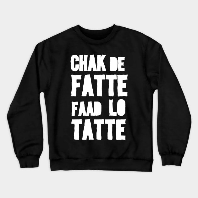 Chak De Fatte | Grafck x P-Man Crewneck Sweatshirt by Grafck